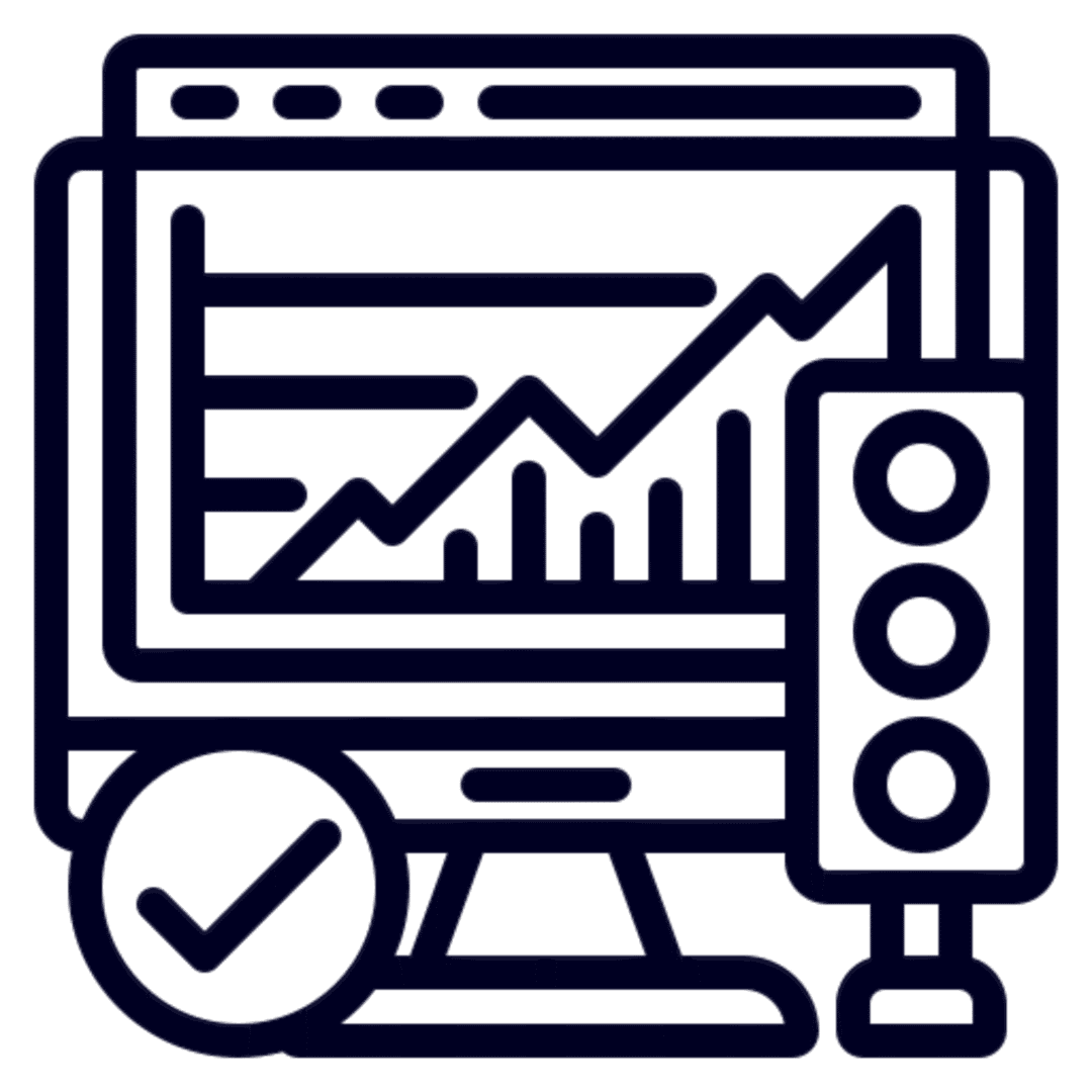 Graphical representation of data analysis